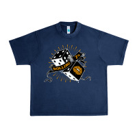 Navy Dirty honey Urban Heavy Tee - linhVisuals