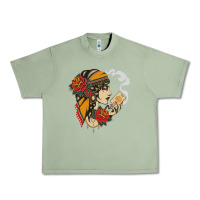 Oil Green Dirty honey Urban Heavy Tee - linhVisuals