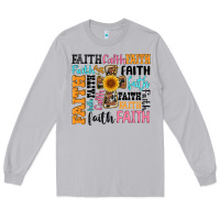 Moon Dust faith cross Long Sleeve Tee - Artiststas