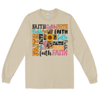 Mushroom faith cross Long Sleeve Tee - Artiststas