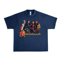 Navy descendants poster Urban Heavy Tee - linhVisuals