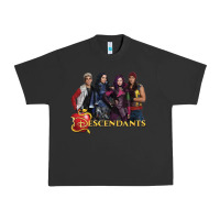 Pigment Black descendants poster Urban Heavy Tee - linhVisuals