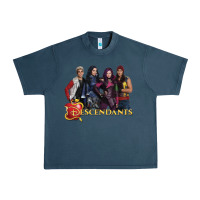 Midnight Navy descendants poster Urban Heavy Tee - linhVisuals