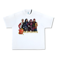 White descendants poster Urban Heavy Tee - linhVisuals