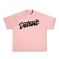Salmon DETROIT Urban Heavy Tee - linhVisuals
