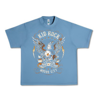 Pebble Blue kid rock 7 Urban Heavy Tee - linhVisuals