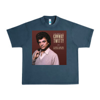Midnight Navy conway twitty the best of conway Urban Heavy Tee - linhVisuals