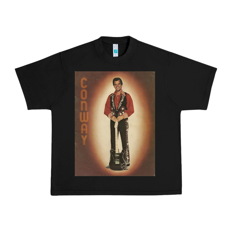 Conway Twitty Concert Tour Progra Urban Heavy Tee by linhVisuals | Teevron