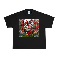 Black merry Christmas Urban Heavy Tee - CowhideDigitalArt