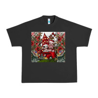 Pigment Black merry Christmas Urban Heavy Tee - CowhideDigitalArt