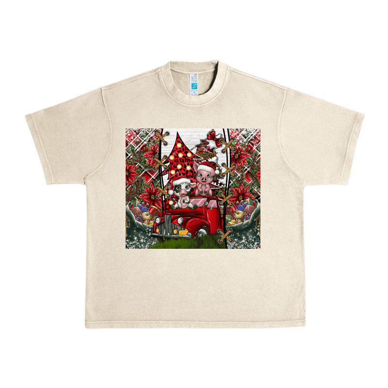Merry Christmas Urban Heavy Tee by CowhideDigitalArt | Teevron