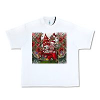 White merry Christmas Urban Heavy Tee - CowhideDigitalArt