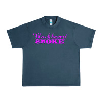 Midnight Navy blackberry smoke 6 Urban Heavy Tee - linhVisuals
