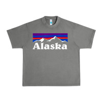 Tornado alaska retro vintage mountains & outdoors wilderness state Urban Heavy Tee - linhVisuals
