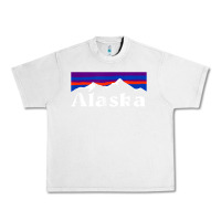 Lunar Rock alaska retro vintage mountains & outdoors wilderness state Urban Heavy Tee - linhVisuals
