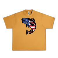 Peanut Butter american cod fish design fishing lover fisherman usa premium Urban Heavy Tee - linhVisuals