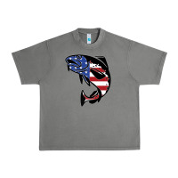 Tornado american cod fish design fishing lover fisherman usa premium Urban Heavy Tee - linhVisuals