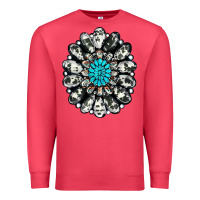 Cardinal cowhide aztec gemstone Premium Sweatshirt - RanaPortraitStore