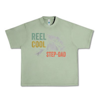Oil Green mens reel cool step dad fishing funny fathers day Urban Heavy Tee - linhVisuals