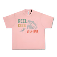 Salmon mens reel cool step dad fishing funny fathers day Urban Heavy Tee - linhVisuals