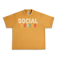 Peanut Butter Social Worker Job Occupation Funny Birthday Urban Heavy Tee - linhVisuals