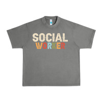 Tornado Social Worker Job Occupation Funny Birthday Urban Heavy Tee - linhVisuals