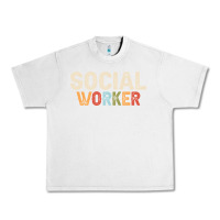 Lunar Rock Social Worker Job Occupation Funny Birthday Urban Heavy Tee - linhVisuals