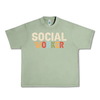 Oil Green Social Worker Job Occupation Funny Birthday Urban Heavy Tee - linhVisuals