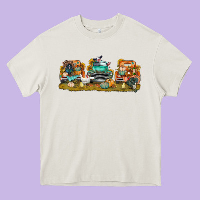 Thanksgiving Trucks Bbs Heavy Core Tee Designed By Bundleandbundleshop
