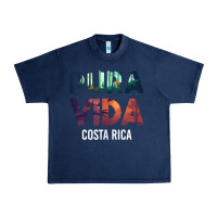 Navy costa rica pura vida toucan tropical surf beach vibes tank top Urban Heavy Tee - linhVisuals
