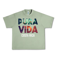 Oil Green costa rica pura vida toucan tropical surf beach vibes tank top Urban Heavy Tee - linhVisuals