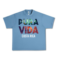 Pebble Blue costa rica pura vida toucan tropical surf beach vibes tank top Urban Heavy Tee - linhVisuals