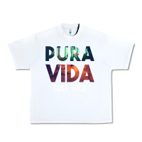 White costa rica pura vida toucan tropical surf beach vibes tank top Urban Heavy Tee - linhVisuals