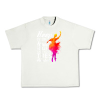 Pistachio ballet dancer keep head high toes pointed ballerina teacher Urban Heavy Tee - linhVisuals