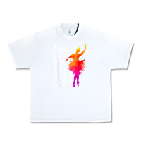 White ballet dancer keep head high toes pointed ballerina teacher Urban Heavy Tee - linhVisuals