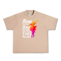 Burro ballet dancer keep head high toes pointed ballerina teacher Urban Heavy Tee - linhVisuals