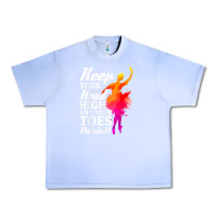 Grape Ice ballet dancer keep head high toes pointed ballerina teacher Urban Heavy Tee - linhVisuals