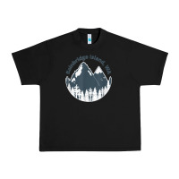 Black bainbridge island wa mountains hiking climbing camping Urban Heavy Tee - linhVisuals