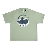 Oil Green bainbridge island wa mountains hiking climbing camping Urban Heavy Tee - linhVisuals
