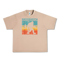 Burro bassquatch! funny bigfoot fishing outdoor retro Urban Heavy Tee - linhVisuals