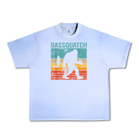 Grape Ice bassquatch! funny bigfoot fishing outdoor retro Urban Heavy Tee - linhVisuals