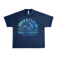 Navy JOHNNYSWIM Müṡïc Cṏǹcert Urban Heavy Tee - linhVisuals