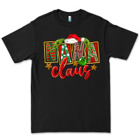 Black christmas nana claus Premium Tee - FaDigitalArtStudio