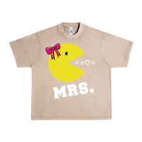 French Oak Mrs Pacman Urban Heavy Tee - linhVisuals