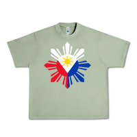 Oil Green philippine flag hoodie pinoy flag filipino shirt pinoy sun Urban Heavy Tee - linhVisuals