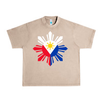 French Oak philippine flag hoodie pinoy flag filipino shirt pinoy sun Urban Heavy Tee - linhVisuals