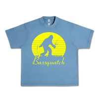 Pebble Blue bassquatch bigfoot Urban Heavy Tee - linhVisuals