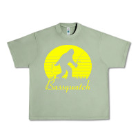 Oil Green bassquatch bigfoot Urban Heavy Tee - linhVisuals