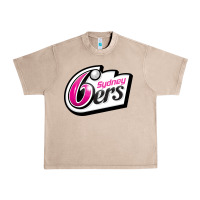 French Oak sydney sixers Urban Heavy Tee - linhVisuals