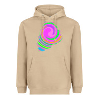 Mushroom tie dye patch Heavyweight Hoodie - RanaPortraitStore